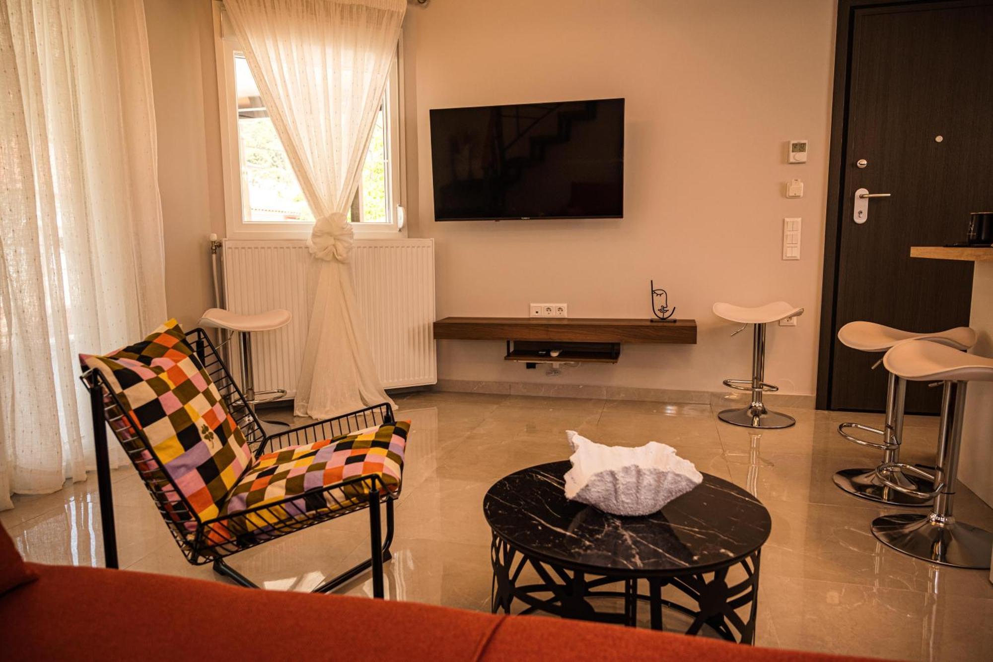 הוילה Modern House In Stratoni מראה חיצוני תמונה